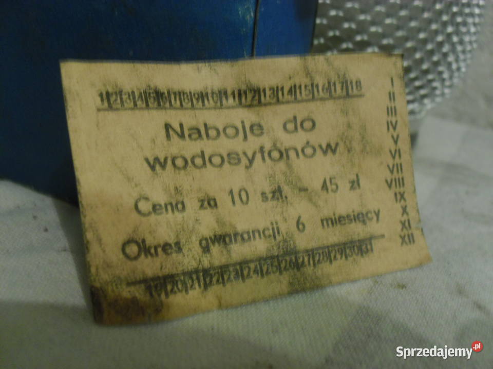 Syfon 2 sztuki naboje małopolskie Andrychów