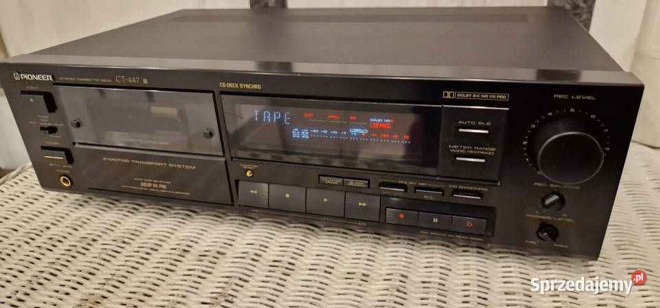 Magnetofon Pioneer CT447 casette deck wielkopolskie Międzychód