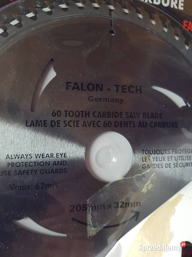 Tarcza widiowa do cięcia drewna Falon 205x32 60T Głogowa