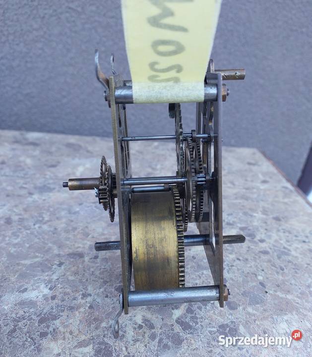 M022 Mechanizm starego zegara HAU chodzik Tczew
