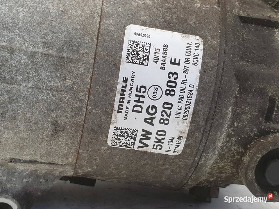 VW Polo V 16 TDI SPRĘŻARKA KLIMATYZACJI