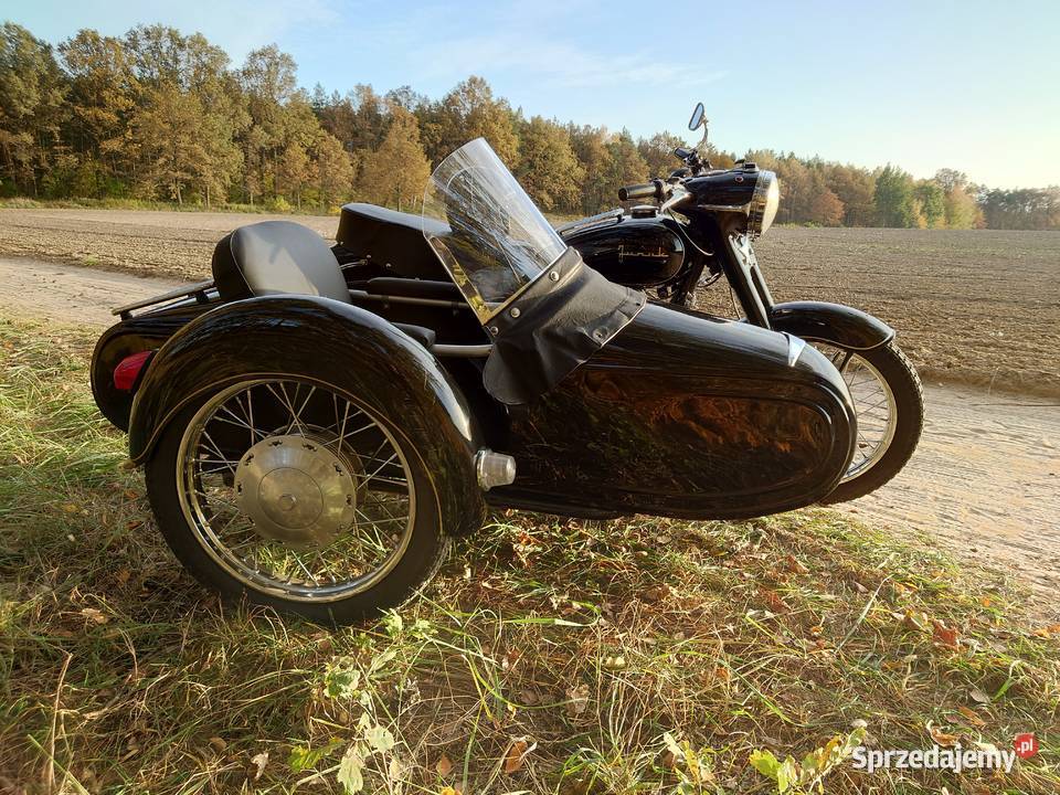 Junak M10 z wózkiem bocznym wielkopolskie Oleśnica