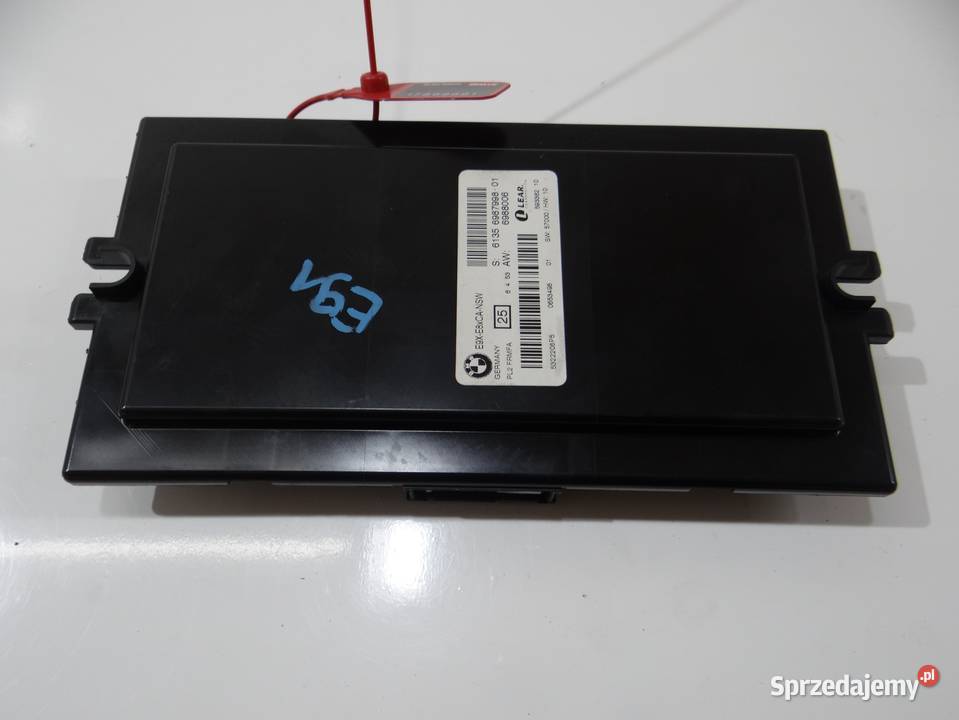 STEROWNIK MODUŁ ŚWIATEŁ BMW E87 E90 E91 6987998 osobowe Czujniki i sterowniki świateł Strzyżewice