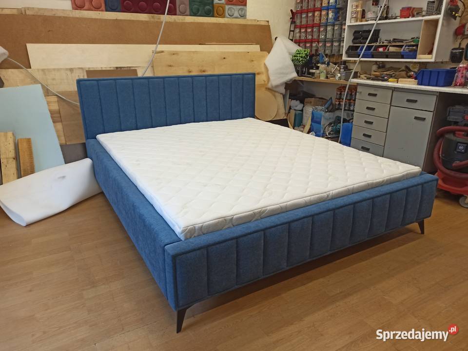 Łóżko 160x200 na wymiar tapicerowane panele 219cm