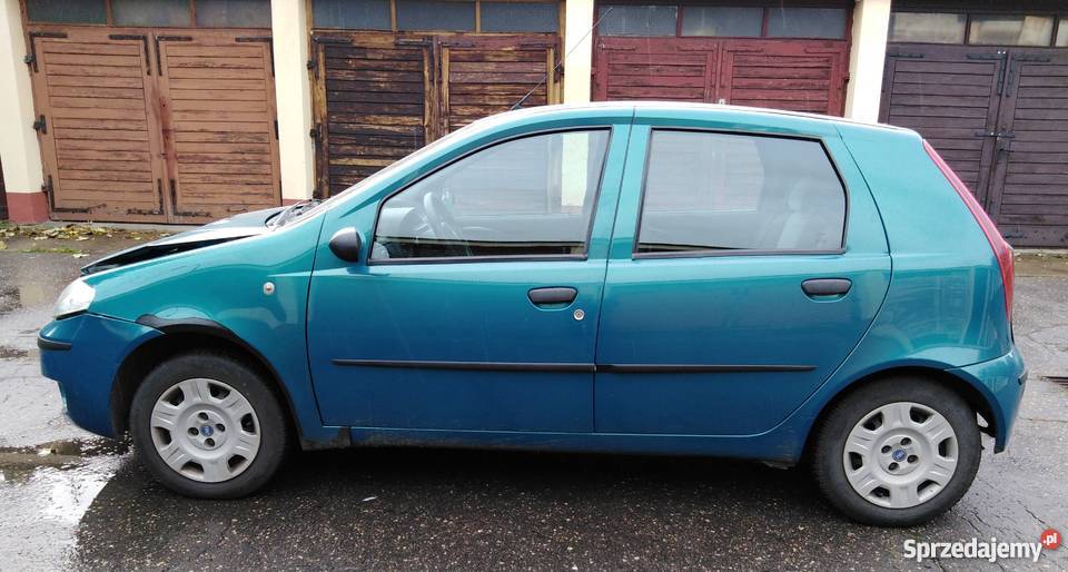 USZKODZONY Fiat Punto II FL typ 188 12 8V 60 Zarejestrowany w Polsce sprzedam