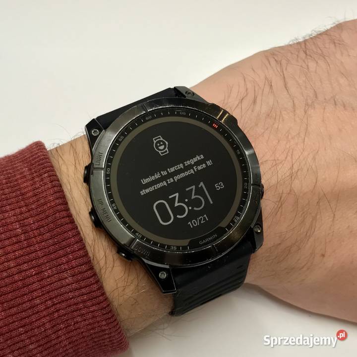 Garmin Fenix 7X Solar 51 mm GPS Power Glass