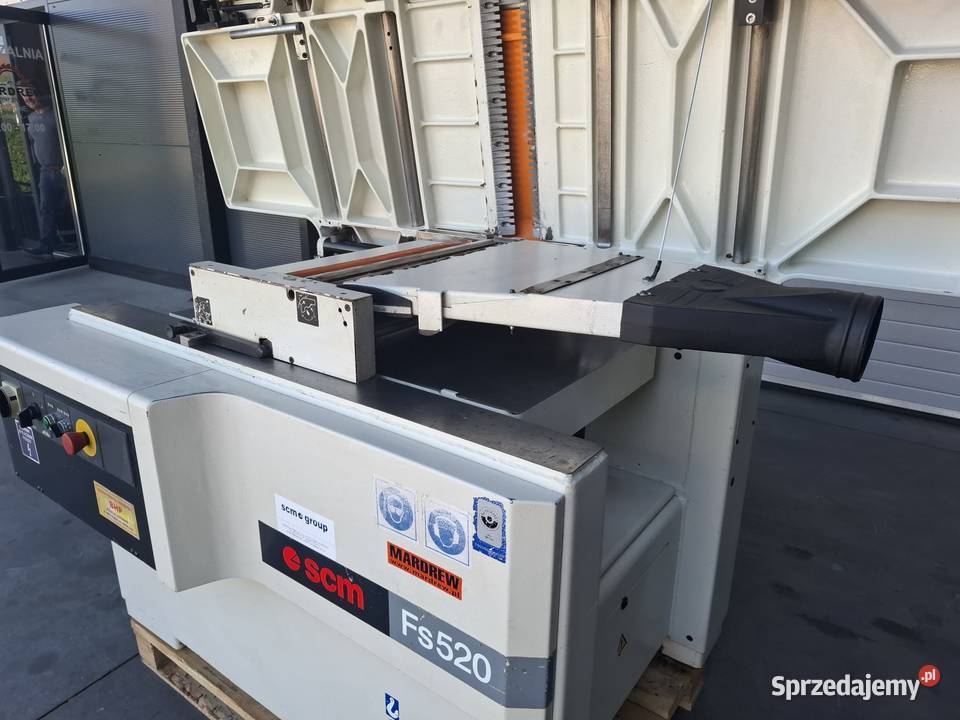 Grubościówko wyrówniarka SCM FS520 726 małopolskie Naprawa