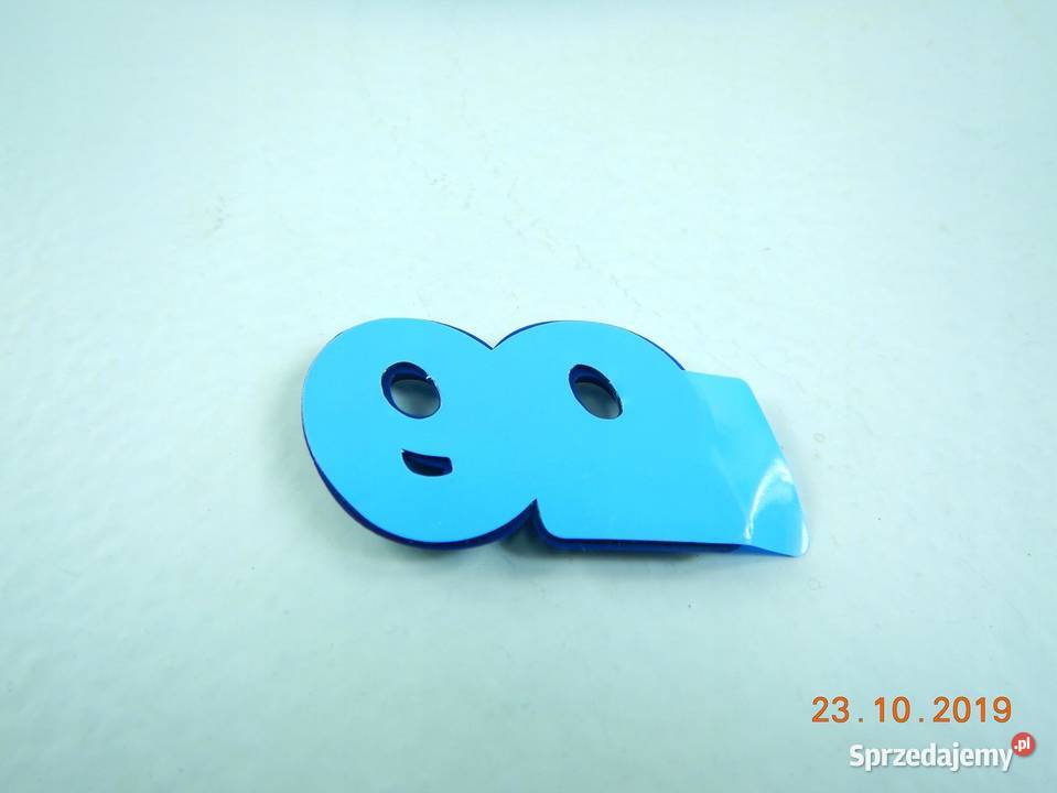 Emblemat naklejka napis 65 FIAT PALIO 9702 ASO lubelskie