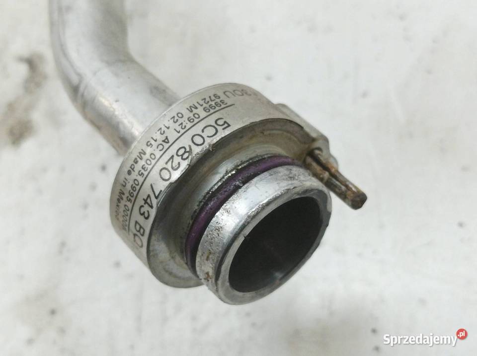 PRZEWÓD KLIMATYZACJI RURKA 14 TSI 5C 5C0820743BQ Rok produkcji 2015 świętokrzyskie