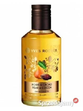 Yves Rocher woda toaletowa GRUSZKA z CZEKOLADĄ świętokrzyskie Kielce