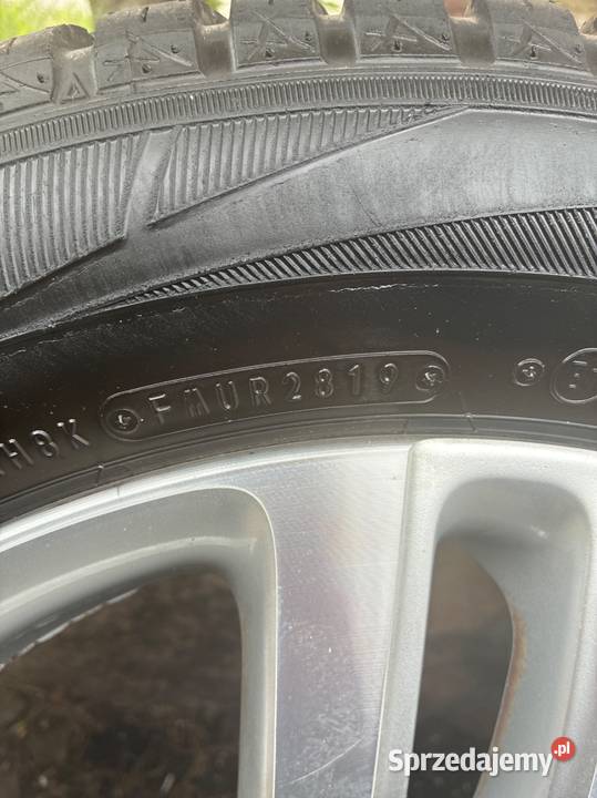 Vw FELGI ALUMINIOWE 20555 R16 KOMPLET ET50 65J