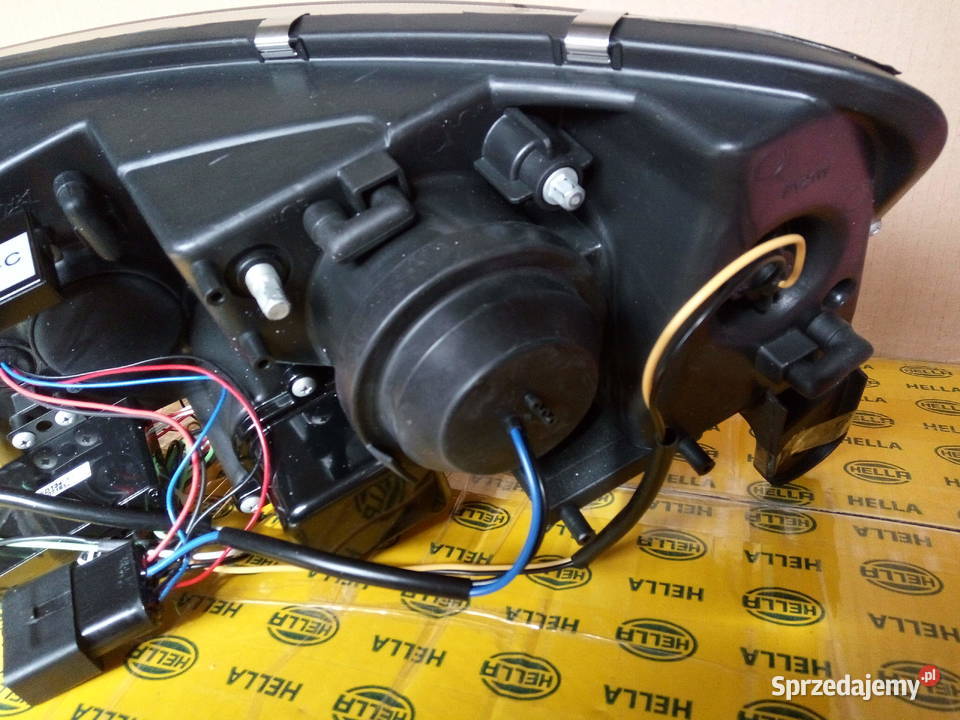 Lampy przednie Audi A6 C6 0408r Led soczewka Uniwersalne Oświetlenie Kraków