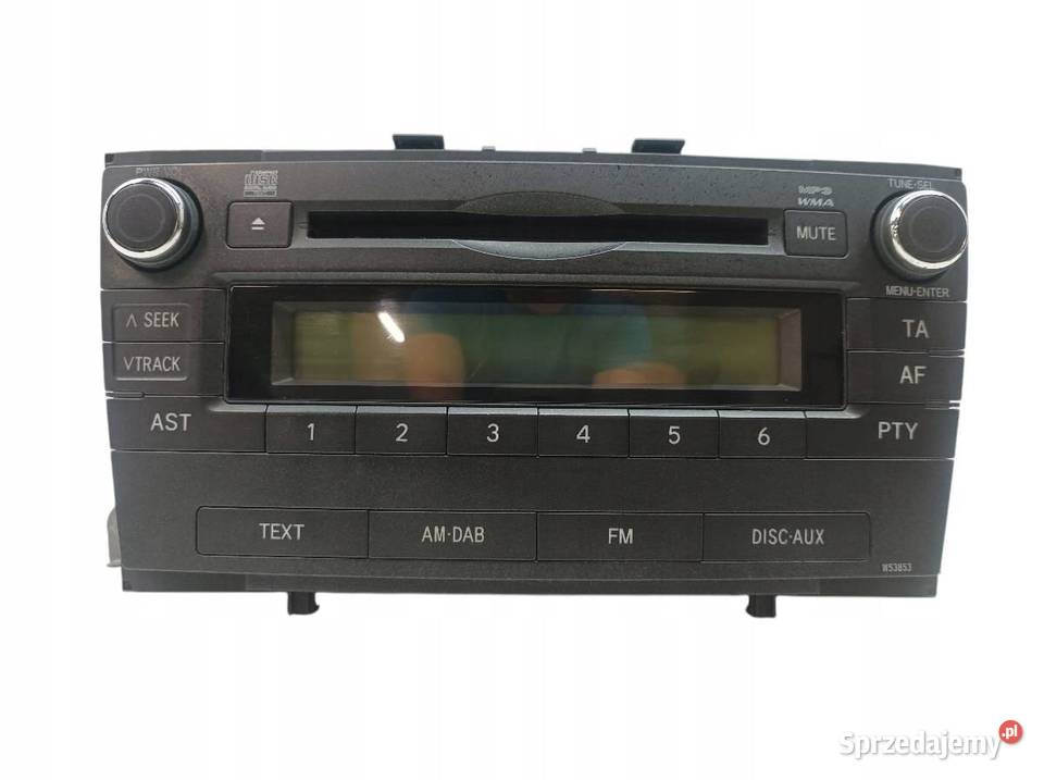 RADIO 8612005151 Toyota Avensis III 2009 Rok produkcji 2011