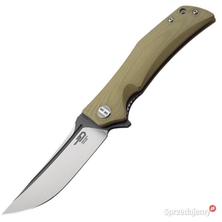 Nóż składany Bestech Scimitar Beige G10 Warszawa sprzedam