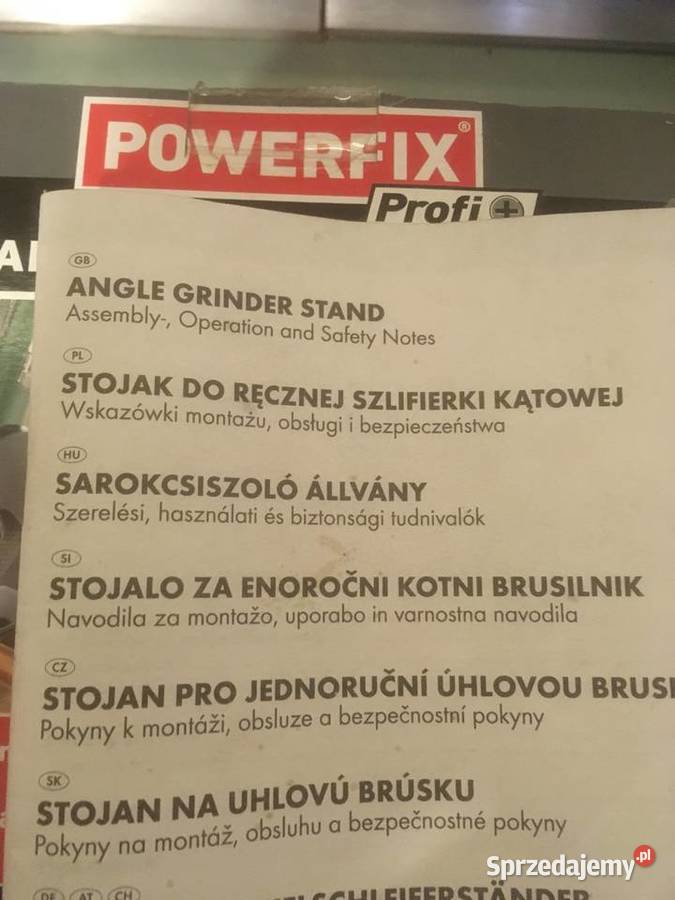 Sprzedam super zestaw Parkside stojak z Kraków sprzedam