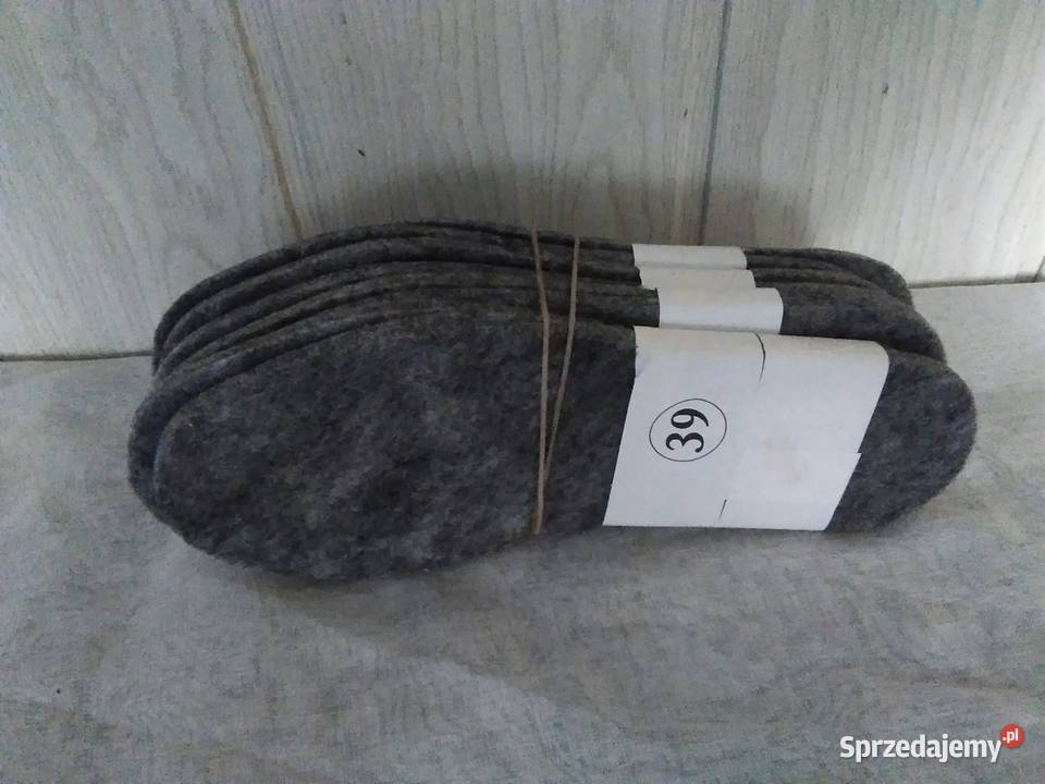 Wkładki do butów filcowe 39 Świdnica