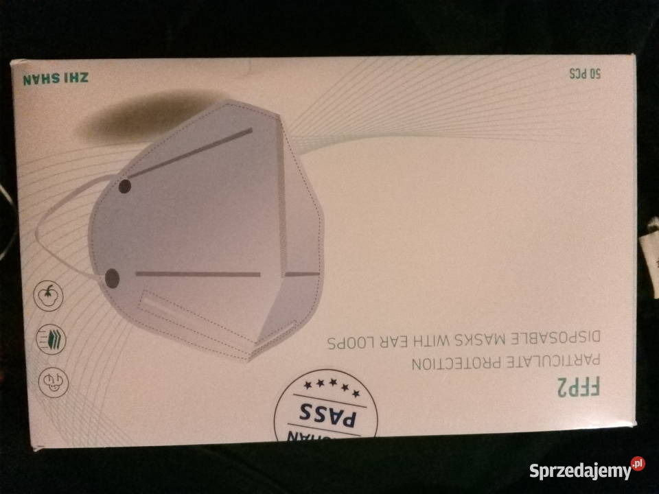 Maska ochronna FFP2 130 gr Iława sprzedam