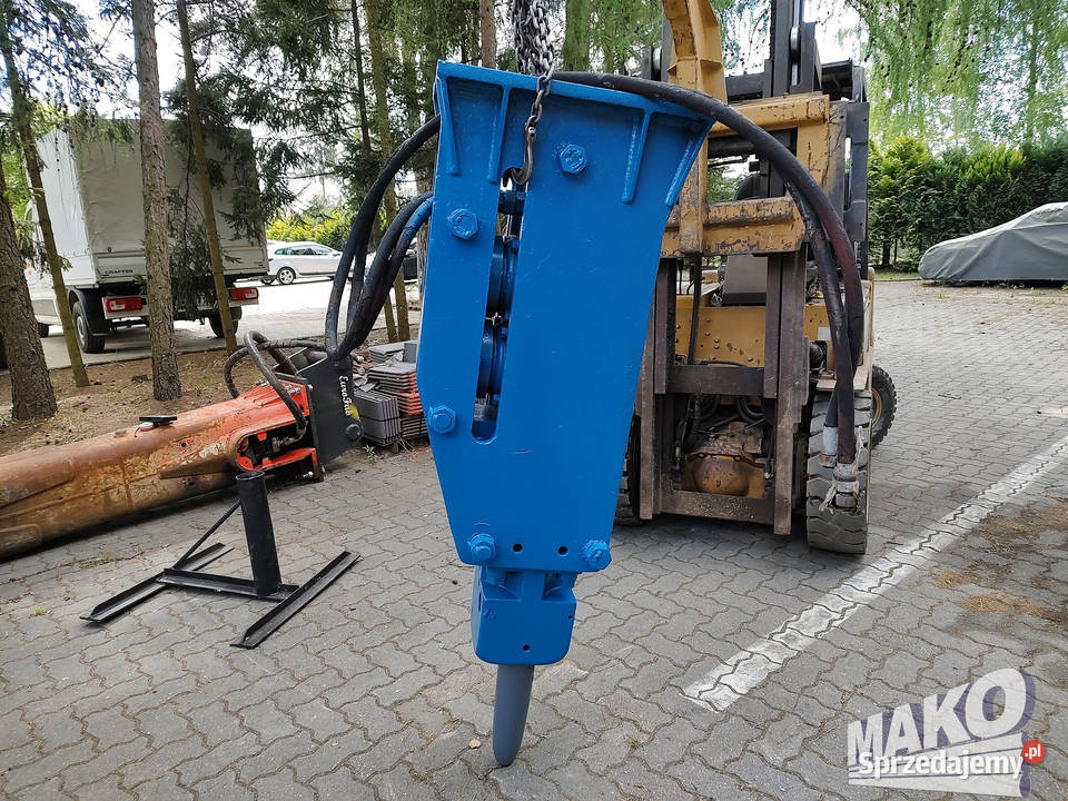 Młot hydrauliczny Krupp HM600 760 do koparki Ostrowiec Świętokrzyski sprzedam