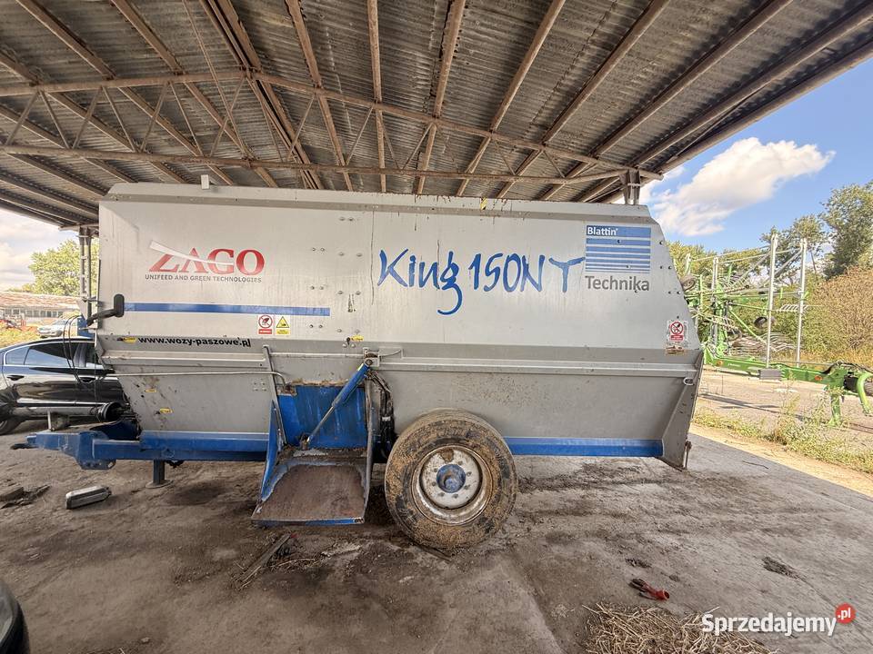 wóz paszowy ZAGO King 160 NT Strzelin