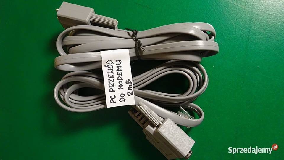 PRZEWÓD Modem PC 9pin żeński 6pin telefoniczny śląskie Chorzów sprzedam