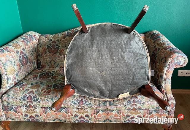 Urocza bajecznie kolorowa sofka i fotel do małopolskie Nowy Sącz sprzedam