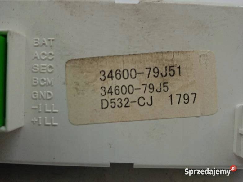 WYŚWIETLACZ 3460079J51 Fiat Sedici I 2005 Liczniki i zegary świętokrzyskie