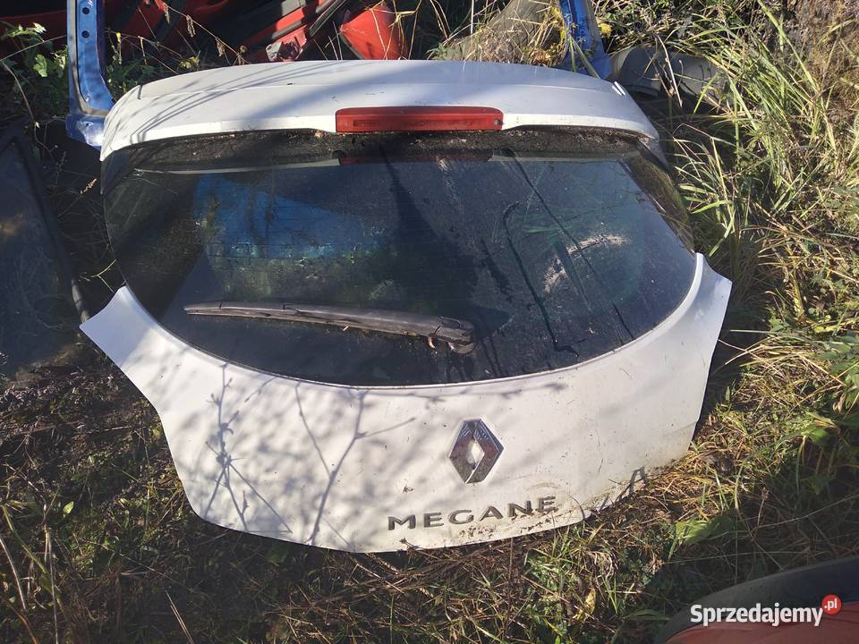Megane III coupe klapa tylna lubuskie Strzelce Krajeńskie