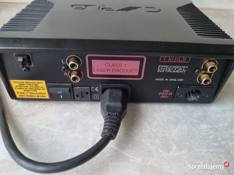 Odtwarzacz CD angielskiej firmy Cyrus model DCD Łódź