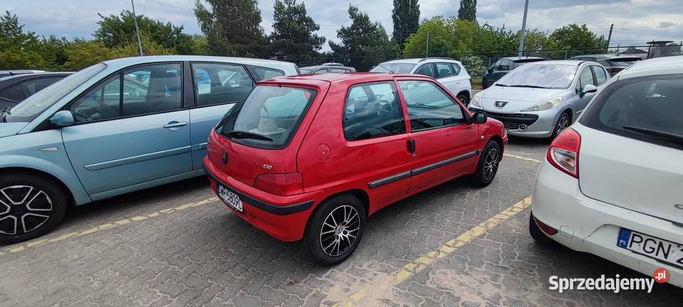 Peugeot 106 2003r 11 benzyna benzyna Gniezno