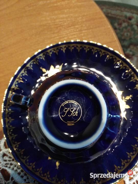 Trio porcelanowe sygnowane opolskie sprzedam