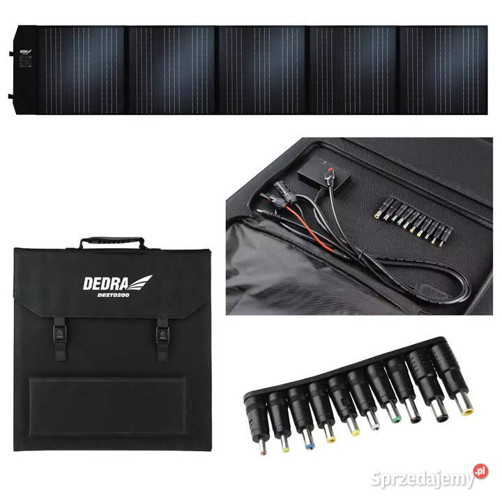 PANEL SOLARNY 200W DEDRA DEZT0200 Opalenica sprzedam