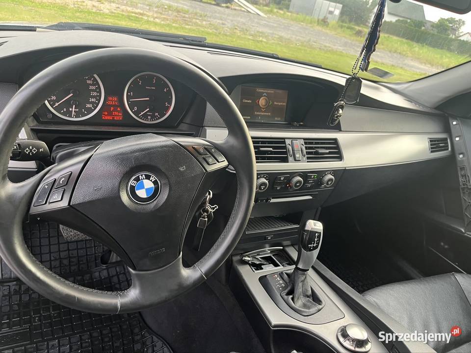 BMW e60 525D elektrycznie ustawiane fotele Lublin