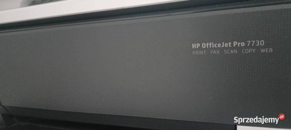 HP OfficeJet Pro 7730 Wide Format śląskie Siewierz
