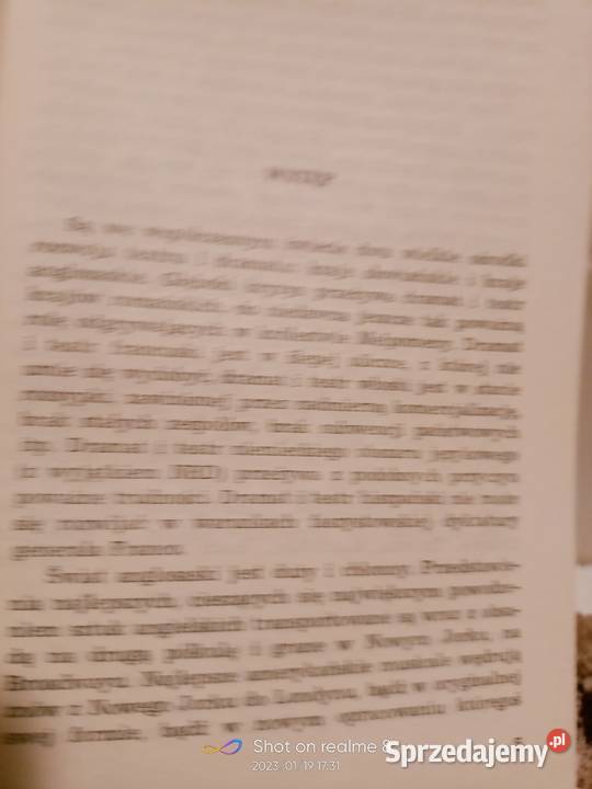 Anglosaska Melpomena Szydłowski książki Warszawa