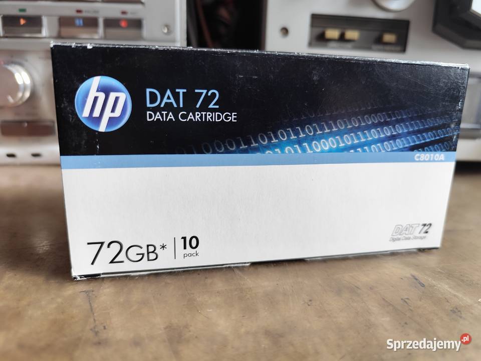 kaseta DAT HP72 GB C120 okazja zachodniopomorskie