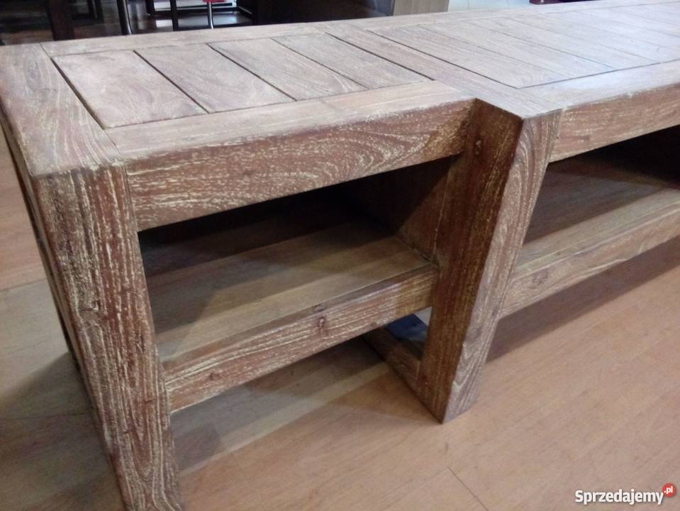 Szafka pod telewizor rtv z drewna egzotycznego sprzedam