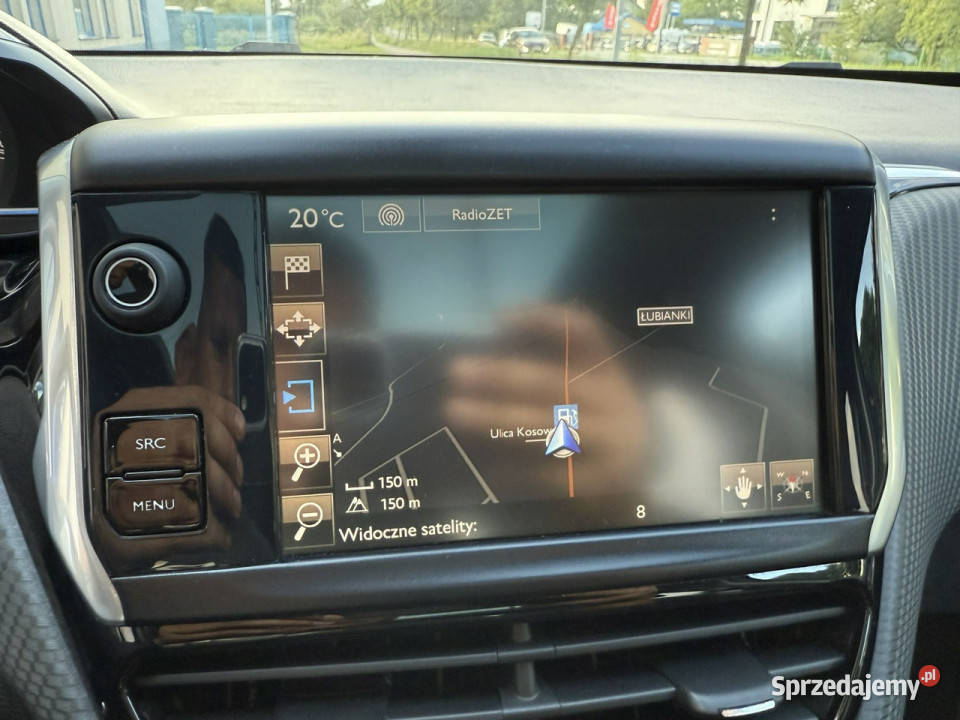 Peugeot 2008 Peugeot 2008 12B 2015r Led Automat kurtyny powietrzne Sokołów Podlaski
