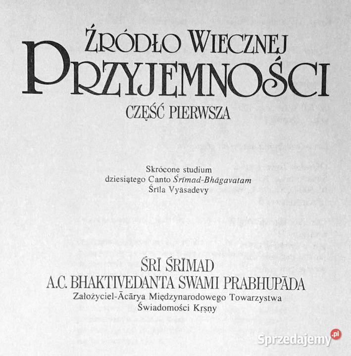 Źródło Wiecznej Przyjemności Cz 1 AC Pozostałe Chełm sprzedam