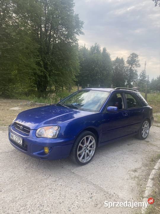 Subaru impreza gd 2003r 125 Rok produkcji 2003 mazowieckie Warszawa