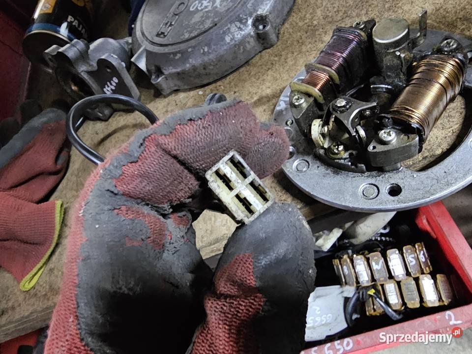 Yamaha DT 80 MX iskrownik platynki zapłon Jelenia Góra