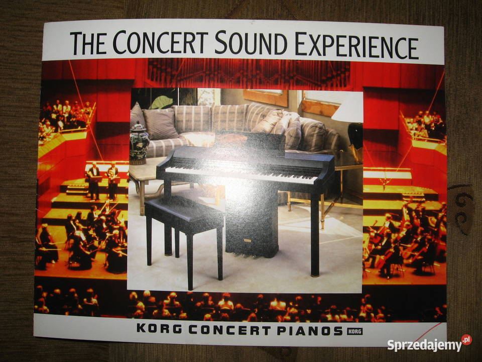 KORG Concert Pianos digital pianos catalog Korg
