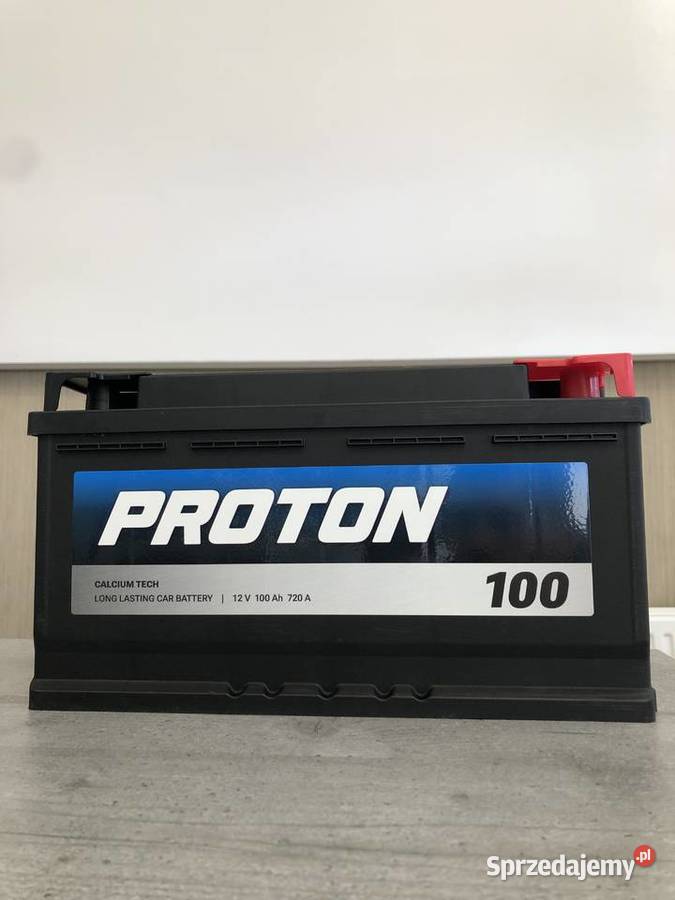 AKUMULATOR PROTON 100Ah 720A Grudziądz kujawsko-pomorskie Chełmno