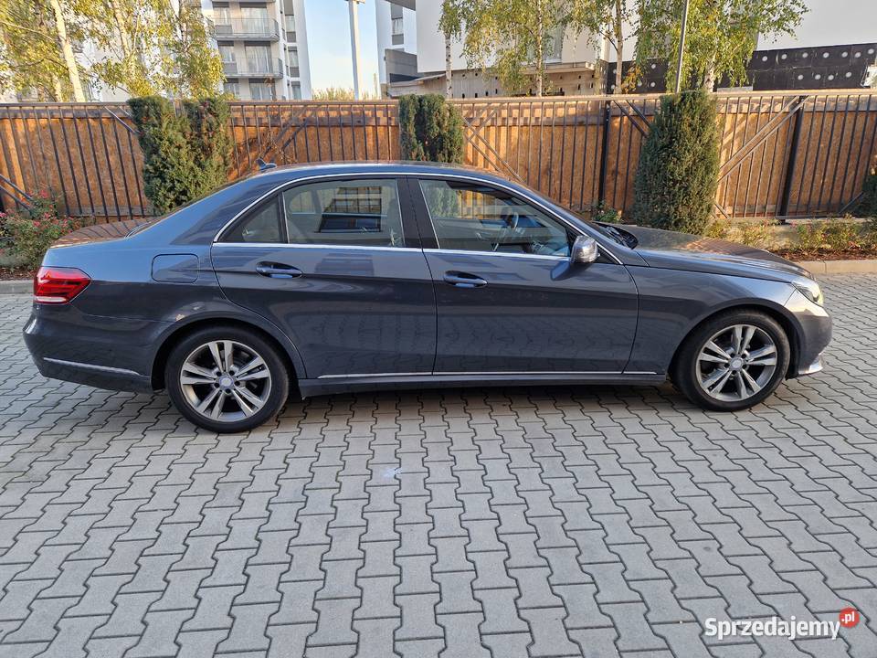 Mercedes E220 CDI Salon Polska Rok produkcji 2014