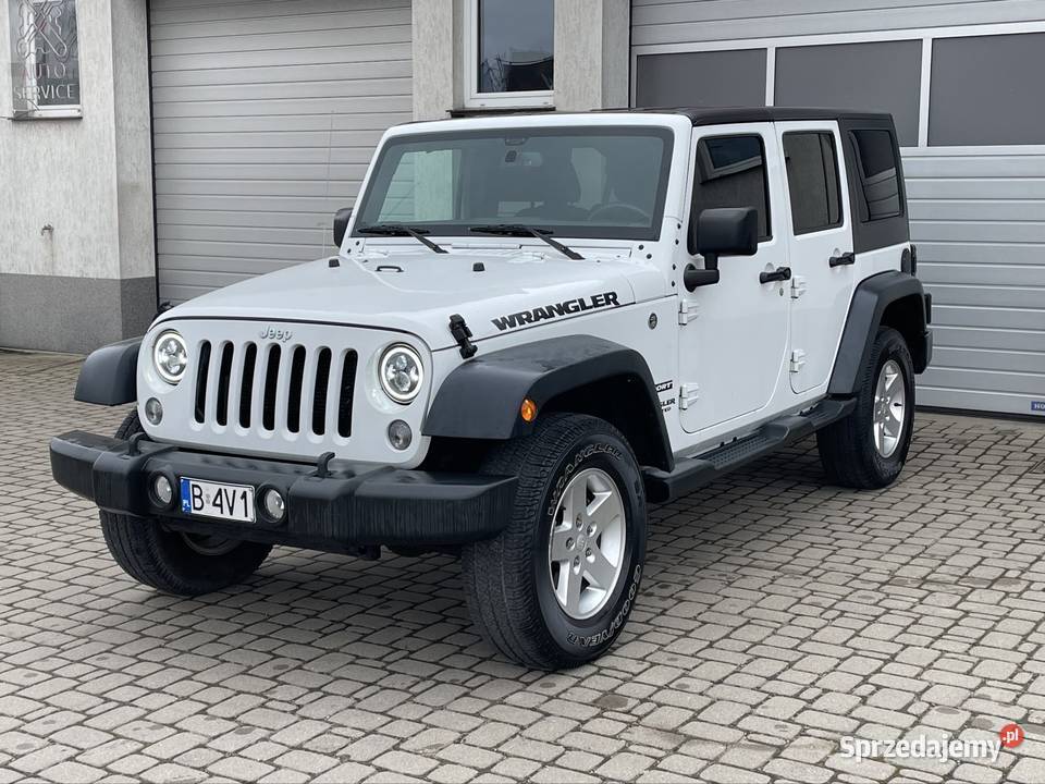 JEEP WRANGLER 36 UNLIMITED 4x4 AUTOMAT ZAMIANA Białystok