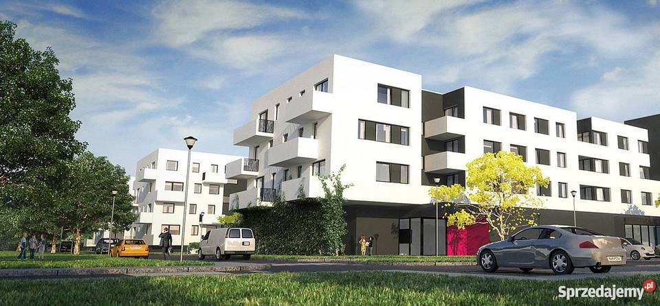 Mieszkanie 3 pokojowe z dwoma balkonami 58m2 garaż