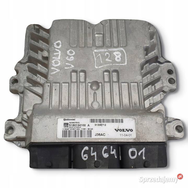 Volvo V60 16 D2 STEROWNIK SILNIKA komputer Chełm