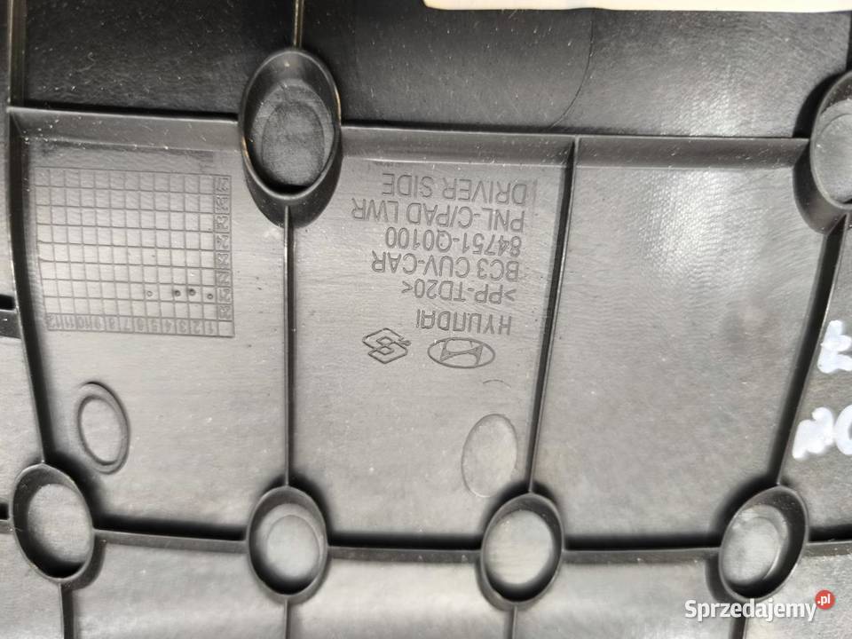 OSŁONA POD KIEROWNICĘ HYUNDAI BAYON 84751Q0100 sprzedam