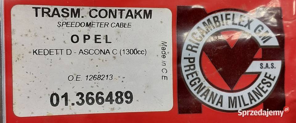 LINKA PRĘDKOŚCIOMIERZA OPEL ASCONA C KADETT D 13 Mielęcin