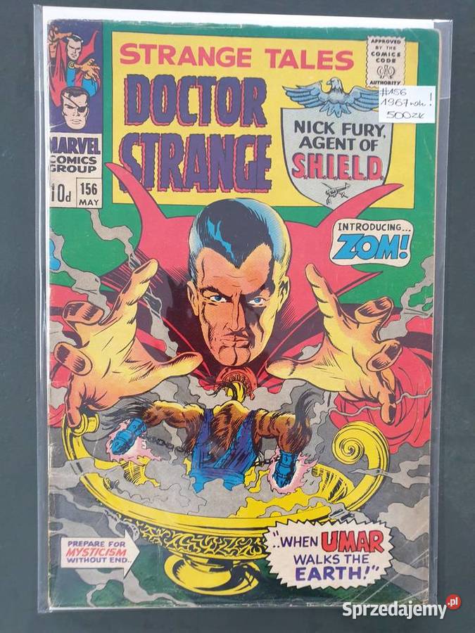Doctor Strange 7 komiksów Marvel USA 19671981 Komiksy
