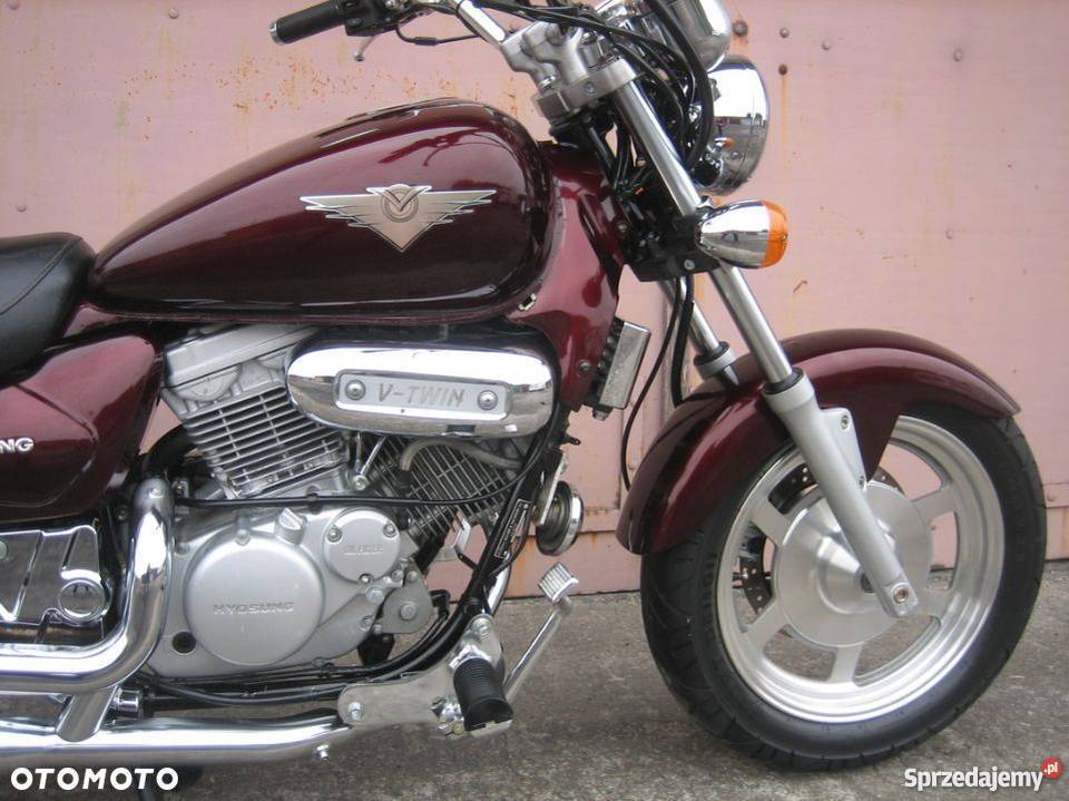 Hyosung GV Aquila 125 2004 r kat B duży chopper Inowrocław